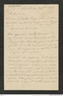 Nachlass Franz Steindachner, Brief von Gab. Trères an Franz Steindachner (29.09.1881), Inv.Nr. 549.01, Seite 1